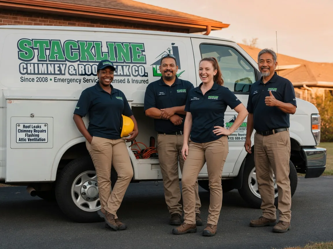 Chimney flashing repair company in Athens, TN